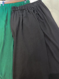 Wide Leg, Pants 輕身舒適半正式感寬腳裙褲/ SK8836(black sold out)