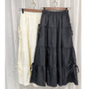 Ribbon 全橡筋腰浪漫傘形蝴蝶裝飾半裙, Skirt/ SK8838 (white soldout)