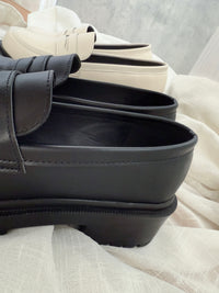 （比小白鞋更好襯) Platform Loafer 厚底樂福鞋/ SH8130