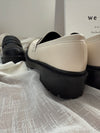 （比小白鞋更好襯) Platform Loafer 厚底樂福鞋/ SH8130