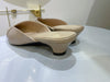 (同平底差唔多穩) 輕優雅小踭mule point shoes/ SH8127 （所有鞋款需訂貨)