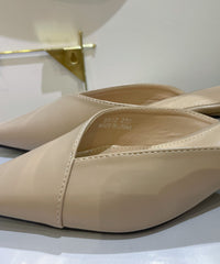 (同平底差唔多穩) 輕優雅小踭mule point shoes/ SH8127 （所有鞋款需訂貨)