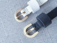 saddle Belt 質感金屬馬鞍扣真皮腰帶/ BT8014 （Pre-order)