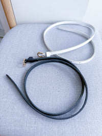 saddle Belt 質感金屬馬鞍扣真皮腰帶/ BT8014 （Pre-order)