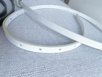 saddle Belt 質感金屬馬鞍扣真皮腰帶/ BT8014 （Pre-order)