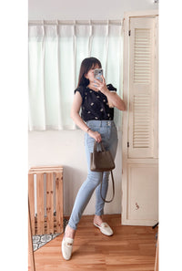 (神奇彈性褲) 全彈性淺色高腰牛仔褲, Jeans/ PT8417