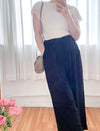 Wide Leg, Pants 輕身舒適半正式感寬腳裙褲/ SK8836(black sold out)