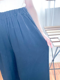 Wide Leg, Pants 輕身舒適半正式感寬腳裙褲/ SK8836(black sold out)