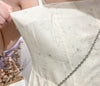 （吊帶可調長短/ 可單著) Marble 雲石星空後隱形橡筋吊帶裙, Dress/ DS9439 (white soldout)