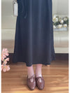 (限定熱賣重開❗) Spliced Dress 防皺彈性顯瘦拼色連身裙/ DS9767