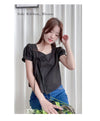 Victoria Blouse 多邊領口疊式衣身上衣/ TP9040