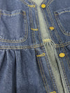 （現貨售完即止款）Denim Vest, Dress/ DS9638
