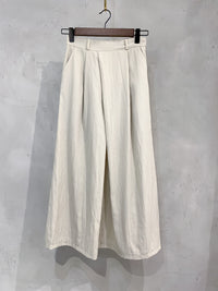 (百搭特別款) Ivory Skirt 簡潔裙形交疊設計口袋半裙/ SK8840
