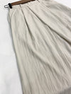 (百搭特別款) Ivory Skirt 簡潔裙形交疊設計口袋半裙/ SK8840