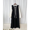 (限定熱賣重開❗) Spliced Dress 防皺彈性顯瘦拼色連身裙/ DS9767