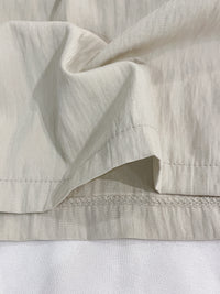 (百搭特別款) Ivory Skirt 簡潔裙形交疊設計口袋半裙/ SK8840