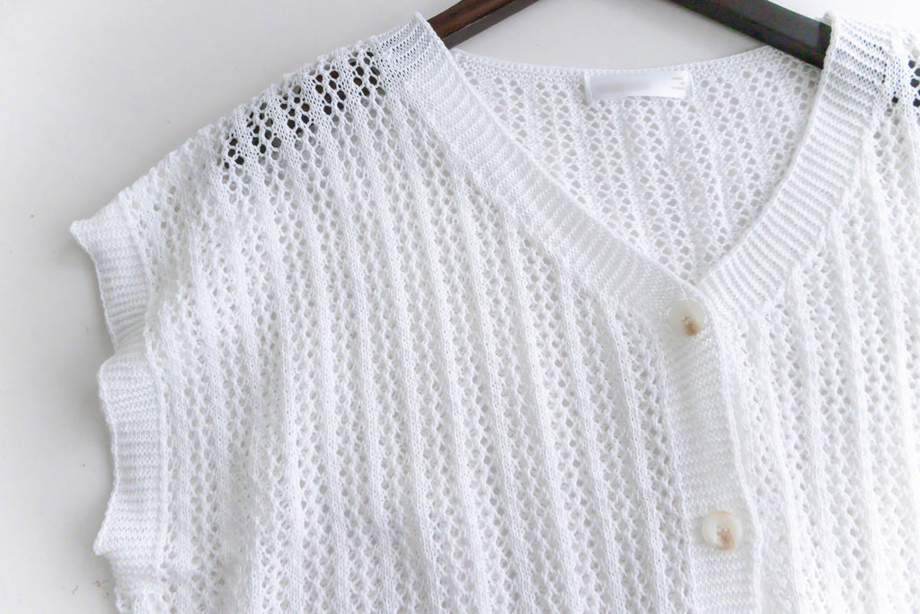 (售完即止款) Cape knit 通花線條飄飄袖口百搭層次感, Top/ TP8892