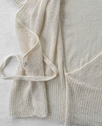 Wrap Knit Top 日常優雅針織綁帶上衣/ TP9174