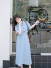 Denim Set 藍調漫遊牛仔兩件套/ SE8085
