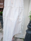 Stripe Ribbon Skirt 法式條紋層次長裙/ SK8903