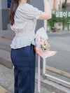 Linen-blend Wide-leg Pants 質感棉麻闊腿褲/ PT8468
