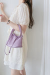 Lace Chiffon Dress 蕾絲膝上雙層連身裙/ DS9959