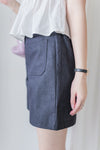 Denim shorts 西裝褲感高質挺牛仔棉短褲/ PT8466 (pre-order 8月10日截單）