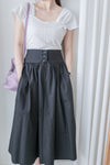Rhombus Top 菱格花紋百搭彈性上衣/ TP9173 (white sold out)