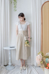 Button Skirt 腰封修腰設計口袋半裙/ SK8899 (black sold out)