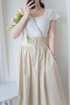 Rhombus Top 菱格花紋百搭彈性上衣/ TP9173 (white sold out)