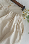 Button Skirt 腰封修腰設計口袋半裙/ SK8899 (black sold out)