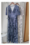 Ethnic Dress 防皺彈性幾何圖案連衣裙/ DS9958 (white sold out)