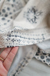 Ethnic Dress 防皺彈性幾何圖案連衣裙/ DS9958 (white sold out)
