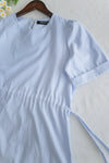 Blue Stripe Dress  法式格調條紋連身裙/ DS9976