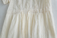 Lace Chiffon Dress 蕾絲膝上雙層連身裙/ DS9959