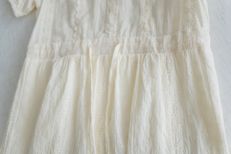 Lace Chiffon Dress 蕾絲膝上雙層連身裙/ DS9959