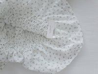 Textured Floral Shirring Top 輕柔印花壓紋荷葉邊上衣/ TP9179