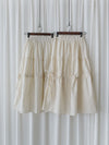 Stripe Ribbon Skirt 法式條紋層次長裙/ SK8903