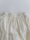 Stripe Ribbon Skirt 法式條紋層次長裙/ SK8903