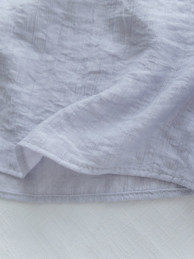 Square Neck Blouse 溫柔方領傘袖上衣/ TP9176