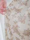 Bloom Dress 焦糖線條印花口袋修腰連身裙/ DS9965