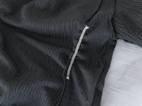 Textured Tee 防皺紋理抓褶短袖上衣/ TP9177  （pre-order)