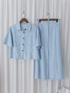 Denim Set 藍調漫遊牛仔兩件套/ SE8085