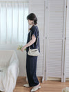 Minimal Navy Set 簡約拼色設計深藍套裝/ SE8084 (pre-order 8月25截單)