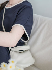 Minimal Navy Set 簡約拼色設計深藍套裝/ SE8084 (pre-order 8月25截單)