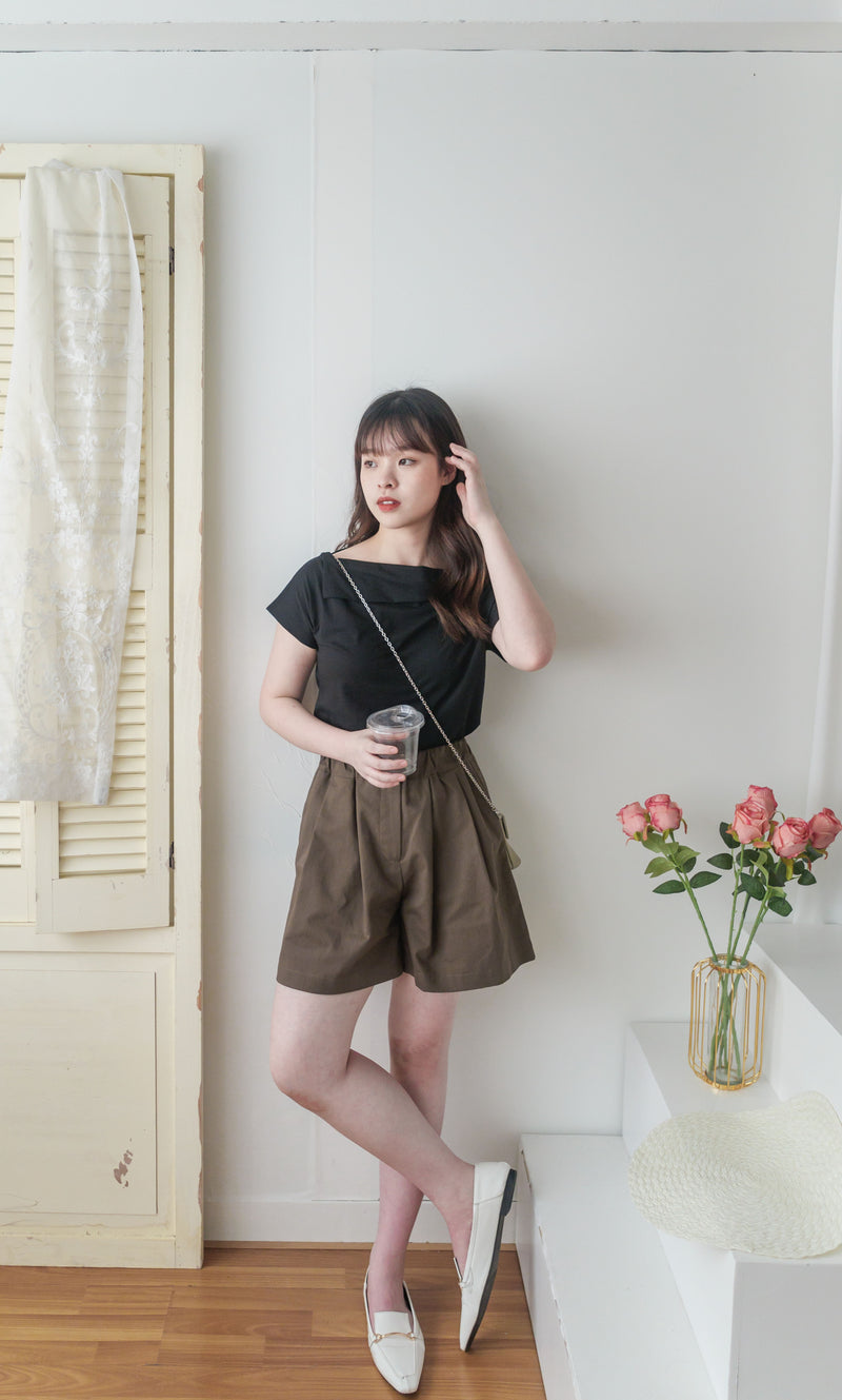 (含VIDEO介紹 📽️)全橡筋加褲頭舒服顯瘦A形短褲, Shorts/ PT8430
