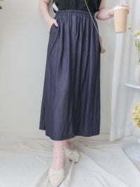 Denim Skirt 輕盈隨性牛仔色A字裙/ SK8901 (pre-order 8月25截單)