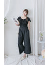 Effortless Ruffle Jumpsuit  顯瘦剪裁雙面綁帶連身褲/ SE8088 (pre-order 8月25截單)