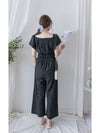 Effortless Ruffle Jumpsuit  顯瘦剪裁雙面綁帶連身褲/ SE8088 (pre-order 8月25截單)