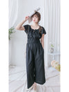 Effortless Ruffle Jumpsuit  顯瘦剪裁雙面綁帶連身褲/ SE8088 (pre-order 8月25截單)